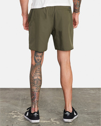 3 VA Sport Yogger IV - Performance Shorts for Men Green Z4WKMHRVF1 RVCA