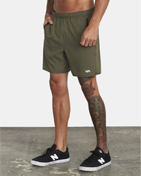 6 VA Sport Yogger IV - Performance Shorts for Men Green Z4WKMHRVF1 RVCA