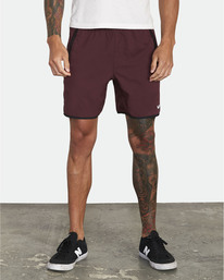 2 VA Sport Yogger IV - Performance Shorts for Men Purple Z4WKMHRVF1 RVCA