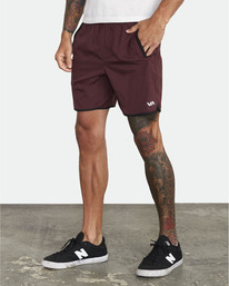 4 VA Sport Yogger IV - Performance Shorts for Men Purple Z4WKMHRVF1 RVCA