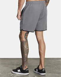 5 VA Sport Yogger IV - Performance-Shorts f&uuml;r M&auml;nner Grau Z4WKMHRVF1 RVCA