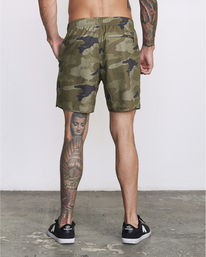 3 VA Sport Yogger IV - Performance-Shorts f&uuml;r M&auml;nner Gr&uuml;n Z4WKMHRVF1 RVCA