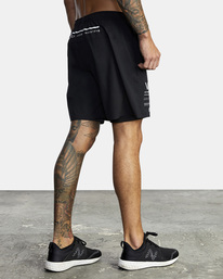 6 Yogger Train 2 In 1 - Performance Shorts for Men  Z4WKMMRVF1 RVCA