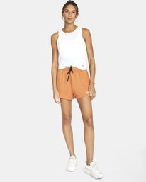 3 Womens Sport Vent - Sports Shorts for Women Brown Z4WKWDRVF1 RVCA