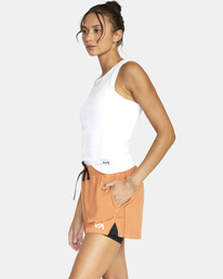 4 Womens Sport Vent - Sports Shorts for Women Brown Z4WKWDRVF1 RVCA