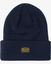 0 Recession Americana - Gorro para Hombre Azul Z5BNRIRVF1 RVCA
