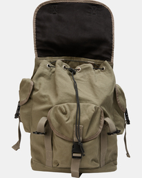 5 Melissa Grisancich Trooper - Backpack Green Z5BPRFRVF1 RVCA