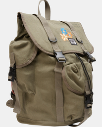 0 Melissa Grisancich Trooper - Backpack Green Z5BPRFRVF1 RVCA
