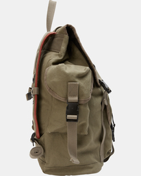 3 Melissa Grisancich Trooper - Backpack Green Z5BPRFRVF1 RVCA