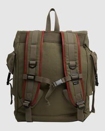 13 Melissa Grisancich Trooper - Backpack Green Z5BPRFRVF1 RVCA