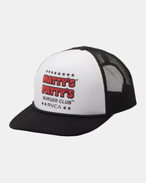 0 Matty 's Patty 's Burger Club - Cap for Men Black Z5CPPARVMU RVCA
