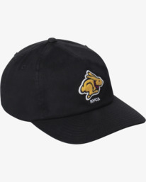 2 Evan Mock Running - Snapback Cap for Men Black Z5CPRERVF1 RVCA