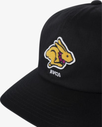 4 Evan Mock Running - Snapback Cap for Men Black Z5CPRERVF1 RVCA