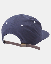 1 VA Univ - Strapback Cap for Men Blue Z5CPRRRVF1 RVCA