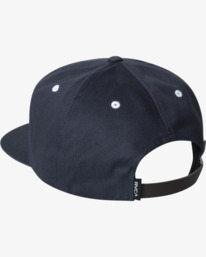 3 VA Univ - Strapback Cap for Men Blue Z5CPRRRVF1 RVCA