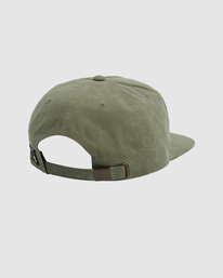 1 Melissa Grisancich Panther - Strapback-Cap für Männer Grün Z5CPRTRVF1 RVCA