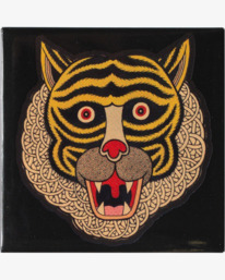 0 Matt Leines Tiger - Imán de nevera Negro Z5ESRBRVF1 RVCA