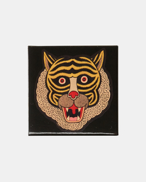 1 Matt Leines Tiger - Imán de nevera Negro Z5ESRBRVF1 RVCA