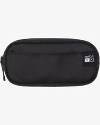 0 Rvca Mini Pouch - Pencil Case Black Z5ESRIRVF1 RVCA