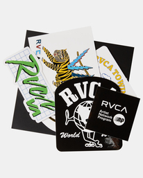 3 Rvca - Stickers Gray Z5ESRLRVF1 RVCA