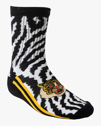 0 RVCA ANP 1 Pack - Crew Socks for Men Black Z5SORDRVF1 RVCA