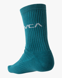 3 Logo 2 Pack- Crew Socks for Men  Z5SORERVF1 RVCA