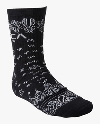 2 Bandana 2 Pack - Chaussettes pour Homme Noir Z5SORHRVF1 RVCA