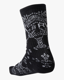 3 Bandana 2 Pack - Chaussettes pour Homme Noir Z5SORHRVF1 RVCA