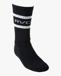 1 Striped - Crew Socks [2 Pack] for Men  Z5SORKRVF1 RVCA