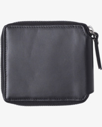 1 Rvca - Leather Wallet for Men Black Z5WLRARVF1 RVCA