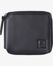 0 Rvca - Leather Wallet for Men Black Z5WLRARVF1 RVCA