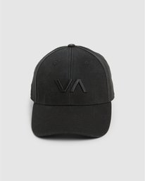 0 VA Baseball - Strapback Cap for Women Black Z9CPRCRVF1 RVCA