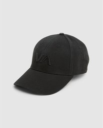 2 VA Baseball - Strapback Cap for Women Black Z9CPRCRVF1 RVCA