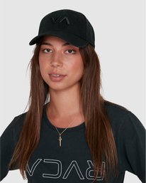 5 VA Baseball - Strapback Cap for Women Black Z9CPRCRVF1 RVCA