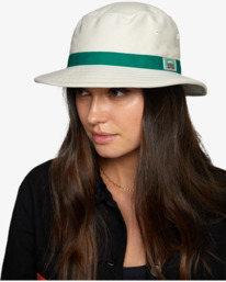 6 Camille Rowe - Bucket Hat for Women White Z9HTRARVF1 RVCA