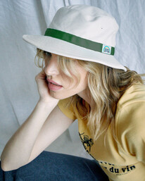 2 Camille Rowe - Bucket Hat for Women White Z9HTRARVF1 RVCA