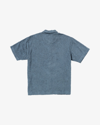 rvca, Exotica - Short Sleeves Shirt for Men, VINTAGE NAVY (vny) Exotica - Short Sleeves Shirt for Men  23A011503