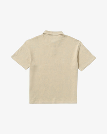 rvca, Leaf Lines - Short Sleeve Polo Shirt for Men, CERAMIC (cer) Leaf Lines - Short Sleeve Polo Shirt for Men  23A012501