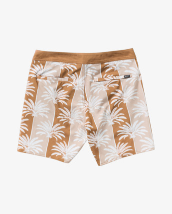 rvca, Down Right Trunk - Swim Shorts 17" for Men, BURNT SIENNA (brt) Down Right Trunk - Swim Shorts 17" for Men  23A082507