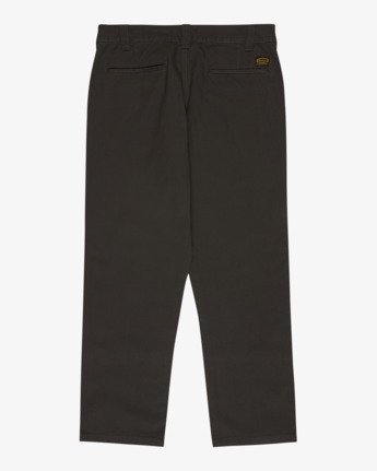 rvca, Americana - Pantaloni chino da Uomo, PIRATE BLACK (ptk) Americana - Chino Trousers for Men  23A113510
