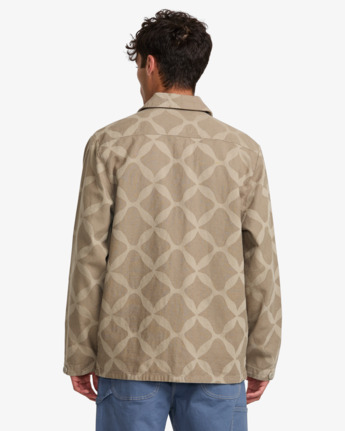rvca, LA Ornament - Giacca chore da Uomo, SAND BROWN (snd) LA Ornament - Chore Jacket for Men  23A151503