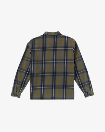 rvca, Flight Risk - Camiciona da Uomo, HUNTER GREEN (dgn) Flight Risk - Overshirt for Men  23A153506
