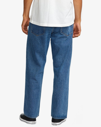 rvca, Americana Dayshift - Denim Jeans for Men, BLUE COLLAR (ucl) Americana Dayshift - Denim Jeans for Men  23A193504