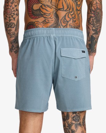 rvca, VA Pigment 16" - Board Shorts for Men, LEAD (led) VA Pigment 16" - Board Shorts for Men  23A251502