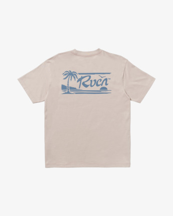 rvca, Exotica - Short Sleeves T-Shirt for Men, PALE MAUVE (pal) Exotica - Short Sleeves T-Shirt for Men  23A351559