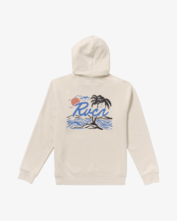 rvca, Current - Kapuzenpulli für Männer, SILVER BLEACH (slb) Current - Hoodie for Men  23A413507