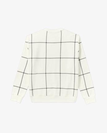 rvca, Vacancy Window Pane - Sweatshirt for Men, NATURAL (nat) Vacancy Window Pane - Sweatshirt for Men  23A463507