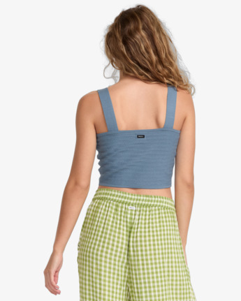 rvca, Noah - Sweater Tank for Women, CORONET BLUE (blq0) Noah - Sweater Tank for Women  23B071503