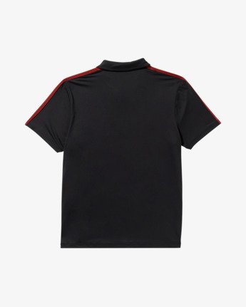 rvca, VA X Ali Rumble - Technical Short Sleeve Polo Shirt for Men, RVCA BLACK (rvb) VA X Ali Rumble - Technical Short Sleeve Polo Shirt for Men  23MS013501