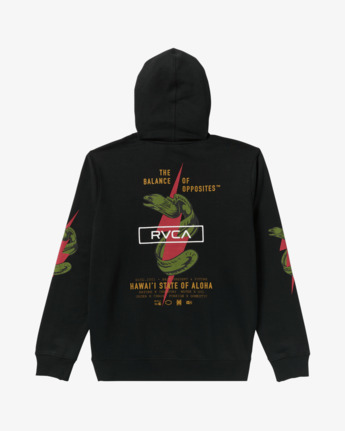 rvca, Shock Squad - Kapuzenpulli für Männer, BLACK (blk) Shock Squad - Hoodie for Men  23MS034120